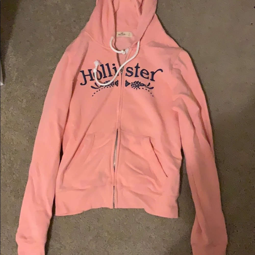 Hollister zip up hoodie